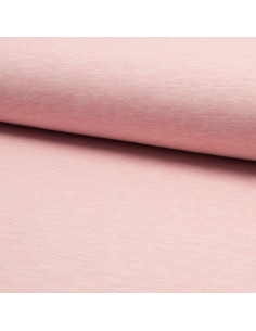 Tecido de moletom misto - Rosa