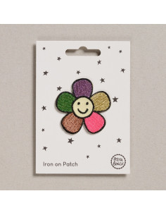 Patch termocolante - Happy flower
