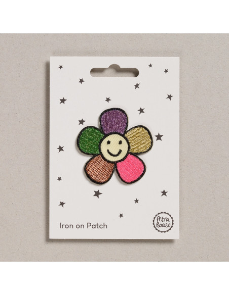 Patch termocolante - Happy flower