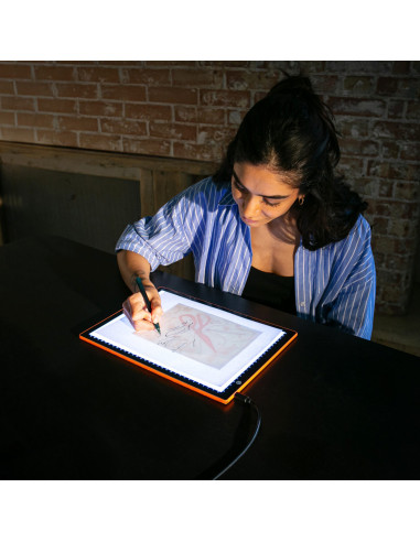 Tablet de luz A4 Daylight Wafer 1 Light Pad