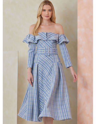 Molde de vestido - Vogue 2104