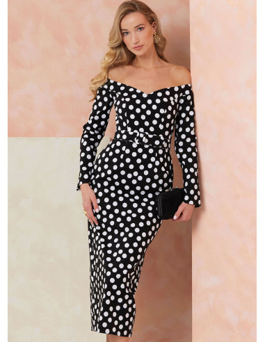 Molde de vestido - Vogue 2105
