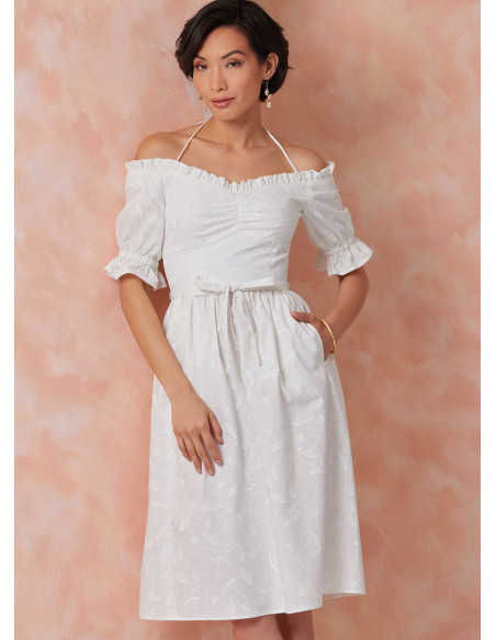 Molde de vestido - Vogue 2107