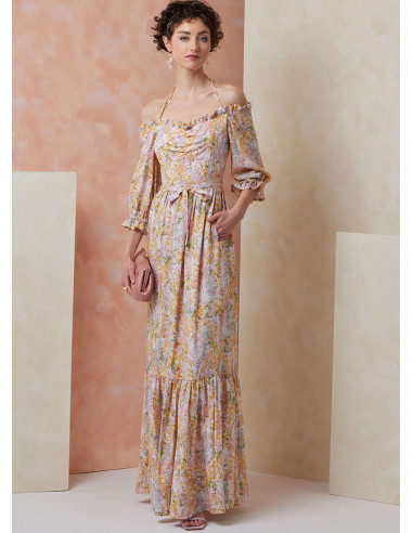 Molde de vestido - Vogue 2107