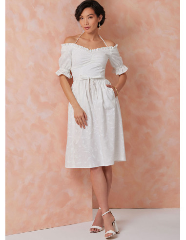Molde de vestido - Vogue 2107