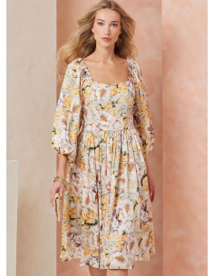 Molde de vestido - Vogue 2109