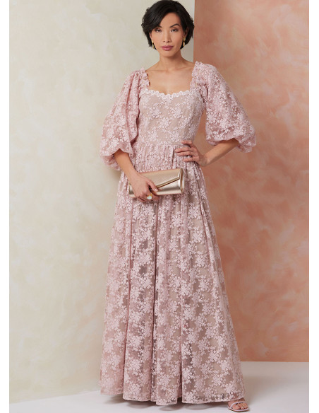 Molde de vestido - Vogue 2109
