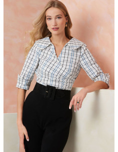 Molde de blusa - Vogue 2113