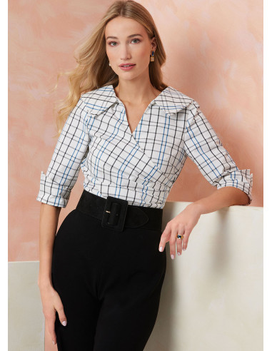 Molde de blusa - Vogue 2113