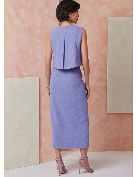 Padrão de top - Vogue 2118
