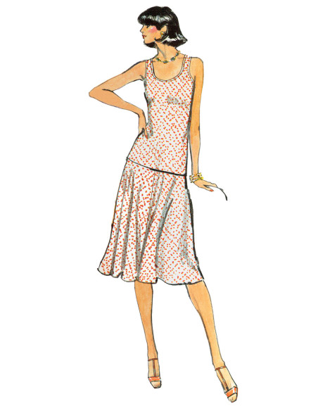Padrão vintage - Vogue 2122