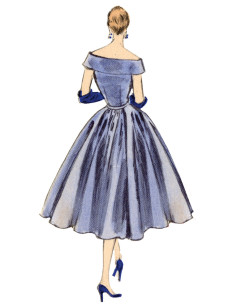 Padrão vintage - Vogue 2123 2