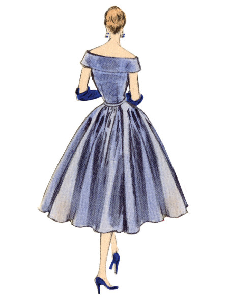 Padrão vintage - Vogue 2123