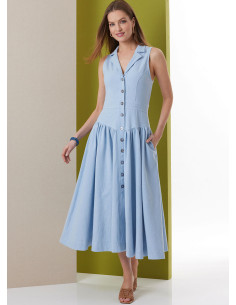 Molde de vestido - Butterick 7037