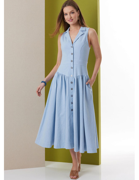 Molde de vestido - Butterick 7037