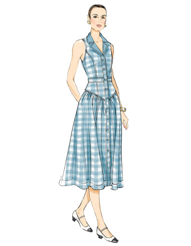 Molde de vestido - Butterick 7037