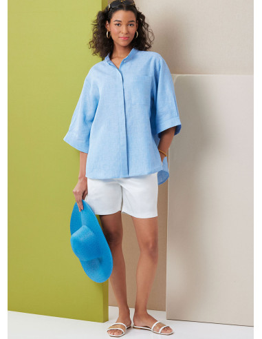 Molde de camisas - Butterick 7041