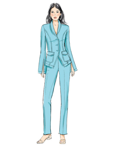 Molde de calça - Butterick 7042