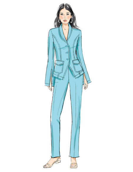 Molde de calça - Butterick 7042