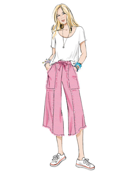 Molde de calça - Butterick 7043