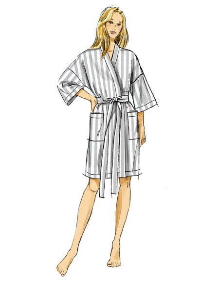 Molde de robe - Butterick 7047