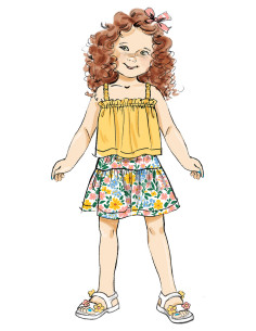Molde de blusas - Butterick 7050 2