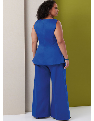 Molde de blusa - Butterick 7046
