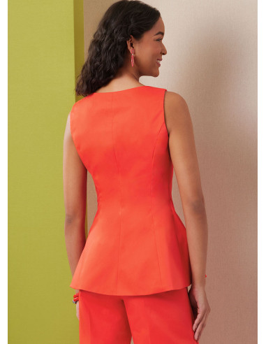 Molde de blusa - Butterick 7046