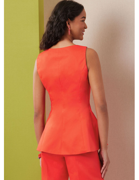 Molde de blusa - Butterick 7046