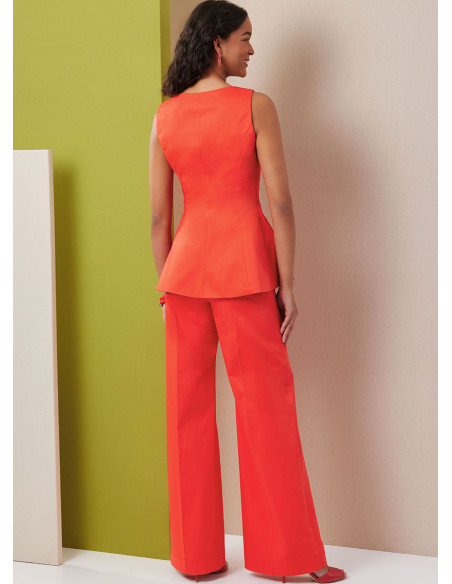 Molde de blusa - Butterick 7046