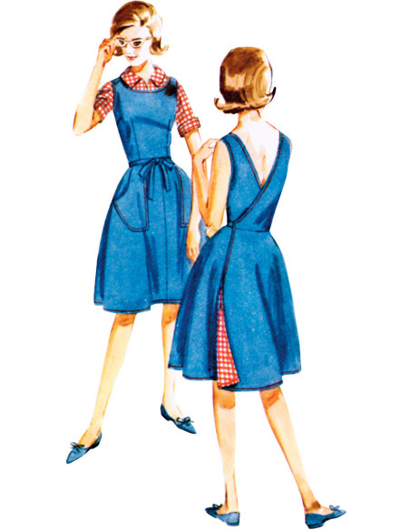 Molde de roupas vintage - Butterick 7053