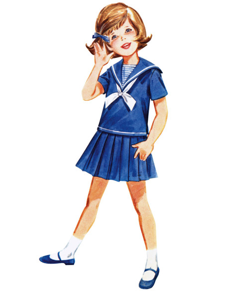 Molde de roupas vintage - Butterick 7054