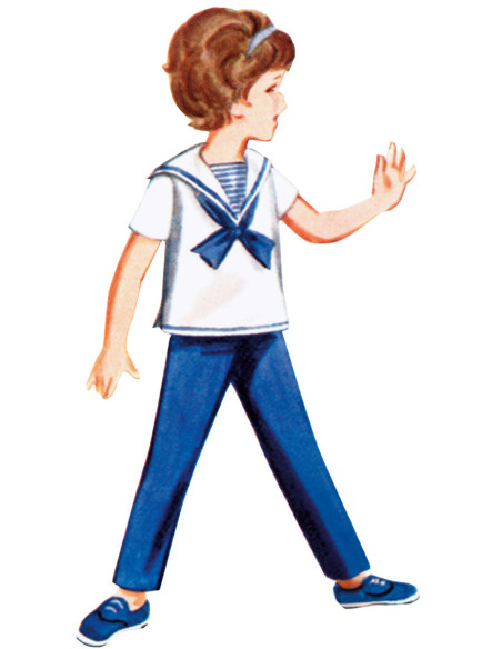 Padrão de roupas vintage - Butterick 7054
