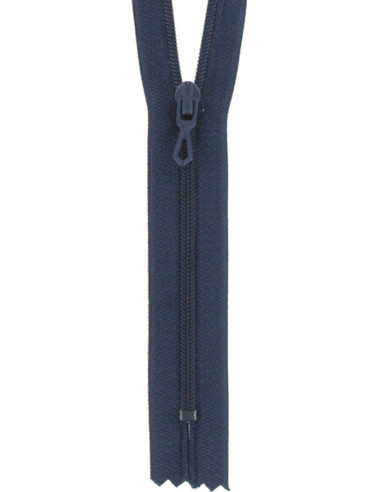Fecho de correr de nylon - Azul marinho