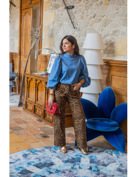 Molde de blusa-vestido Anaïs - Clématisse Pattern