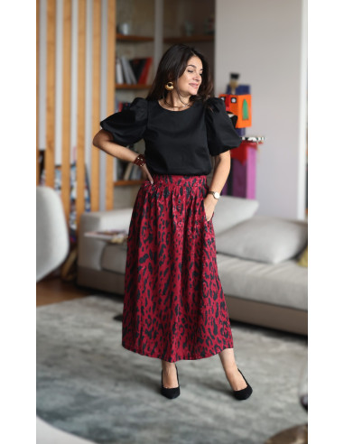 Molde de blusa-vestido Anaïs - Clématisse Pattern
