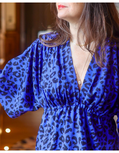 Molde de blusa-vestido Anabelle - Clématisse Pattern