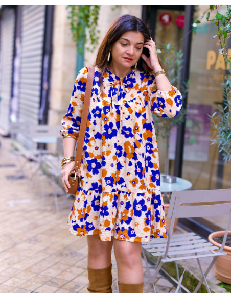 Molde de blusa-vestido Zélie - Clématisse Pattern