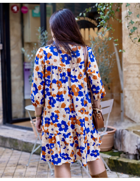 Molde de blusa-vestido Zélie - Clématisse Pattern