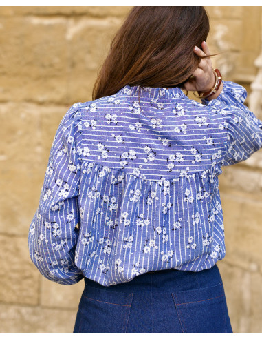 Molde de blusa-vestido Zélie - Clématisse Pattern