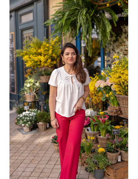 Molde de blusa-vestido Zélie - Clématisse Pattern