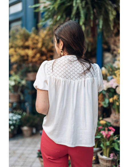 Molde de blusa-vestido Zélie - Clématisse Pattern