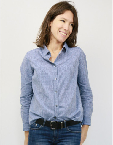 Padrão de camisa Liseron - Atelier Scämmit