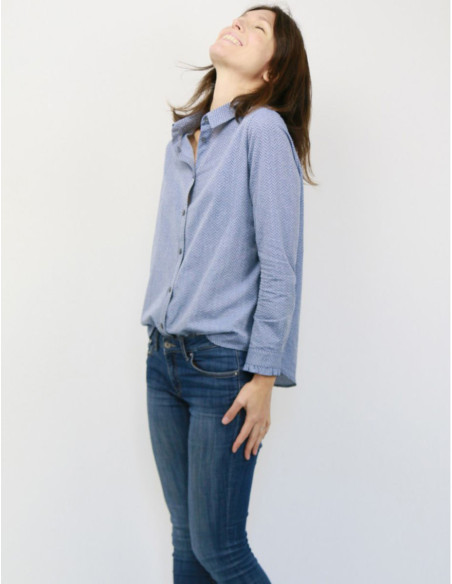 Padrão de camisa Liseron - Atelier Scämmit
