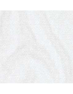 Tecido jersey malha pointelle - Branco