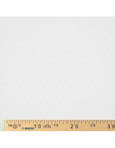 Tecido jersey malha pointelle - Branco