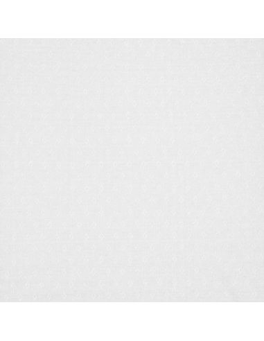 Tecido jersey malha pointelle - Branco