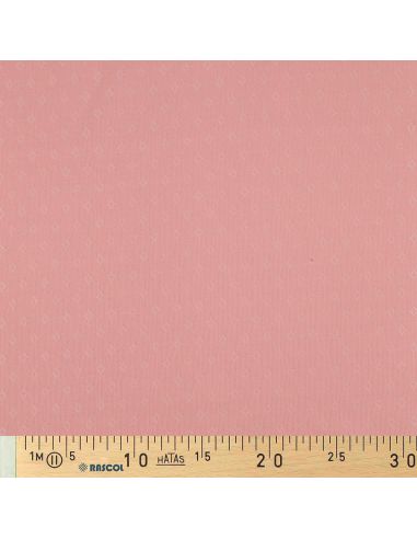 Tecido jersey malha pointelle - Rosa