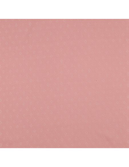Tecido jersey malha pointelle - Rosa