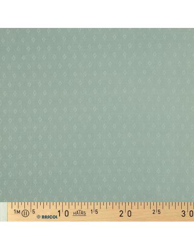 Tecido jersey malha pointelle - Menta